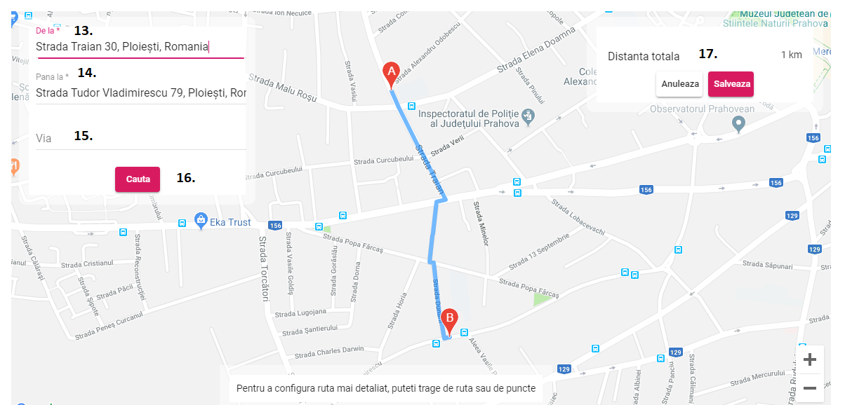 ruta-3 google maps